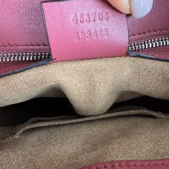 Gucci Soft GG Supreme Monogram Blooms Top Handle Bag Beige Multicolor Dry Rose - Picture 2 of 13